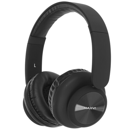 Купить Беспроводные/проводные наушники Maxvi MHF-200BT черный в ...
