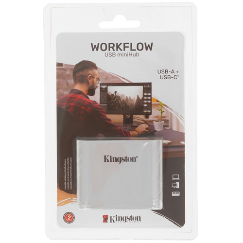 Купить Кард-ридер Kingston Workflow WFS-USB в интернет-магазине DNS. Характеристики, цена Kingston Workflow WFS-USB | 5634447.