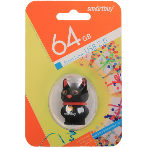 Купить Память USB Flash 64 ГБ Smartbuy Wild [SB64GBCatK] в интернет-магазине DNS. Характеристики, цена Smartbuy Wild | 5929081.