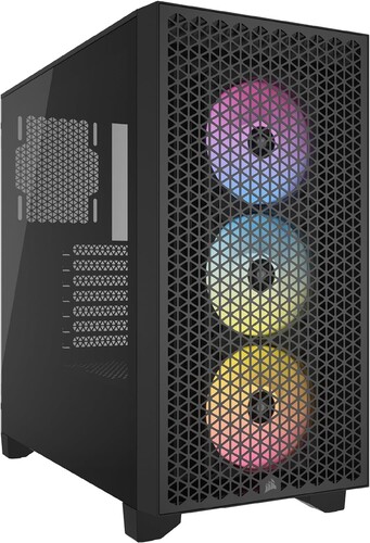 Купить Корпус Corsair 3000D RGB AIRFLOW [CC-9011255-WW] черный в интернет-магазине DNS. Характеристики, цена Corsair 3000D RGB AIRFLOW | 5617871.