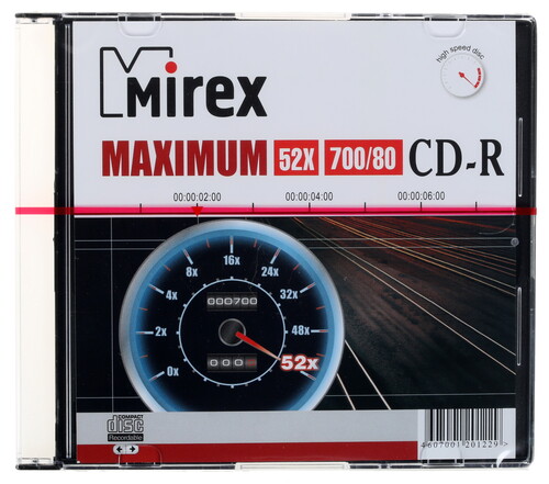 Купить CD-диск Mirex CD-R в интернет-магазине DNS. Характеристики, цена  | 7948630.