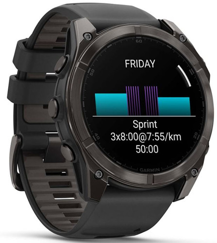 Купить Спортивные часы Garmin Fenix 8 в интернет-магазине DNS. Характеристики, цена Garmin Fenix 8 | 5493279.