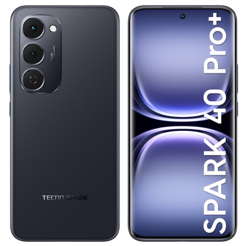 Купить 6.78" Смартфон Tecno SPARK 40 Pro+ 256 ГБ черный в интернет-магазине DNS. Характеристики, цена Tecno SPARK 40 Pro+ | 5633303.