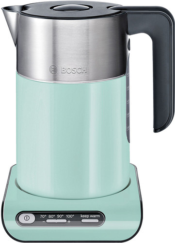 Купить Электрочайник Bosch TWK8612P бирюзовый в интернет-магазине DNS. Характеристики, цена Bosch TWK8612P | 5480040.