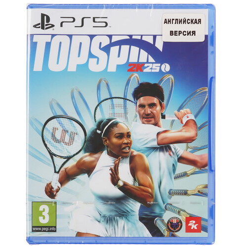 Купить Игра TopSpin 2K25 (PS5) в интернет-магазине DNS. Характеристики, цена TopSpin 2K25 | 5455703.