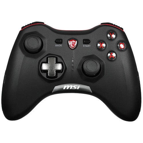 Купить Геймпад проводной MSI Force GC20 черный в интернет-магазине DNS. Характеристики, цена MSI Force GC20 | 1289638.