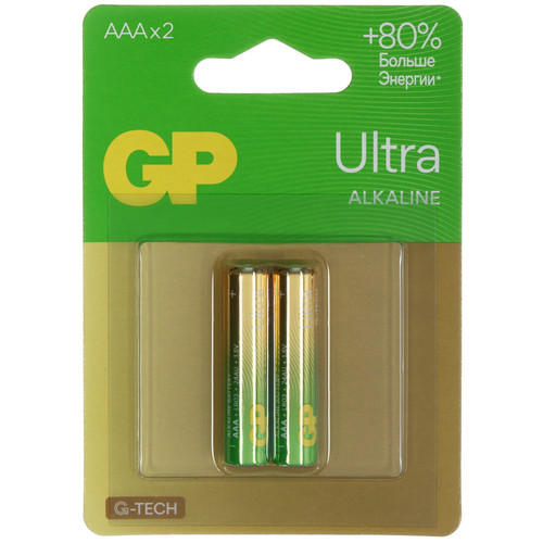 Купить Батарейка GP Ultra AAA (LR03/FR03) в интернет-магазине DNS. Характеристики, цена GP Ultra | 5626888.