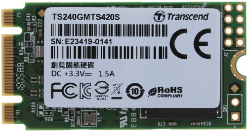 Купить 240 ГБ M.2 SATA накопитель Transcend MTS420 [TS240GMTS420S] в интернет-магазине DNS. Характеристики, цена Transcend MTS420 | 1201963.