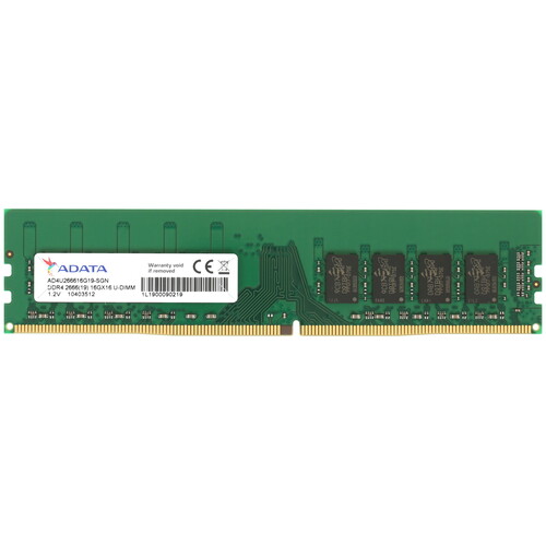 Купить Оперативная память ADATA Premier [AD4U266616G19-SGN] 16 ГБ в интернет-магазине DNS. Характеристики, цена ADATA Premier | 4832510.