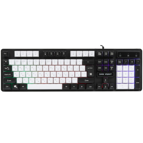 Купить Клавиатура  проводная Defender Dark Knight GK-077 в интернет-магазине DNS. Характеристики, цена Defender Dark Knight GK-077 | 9202978.