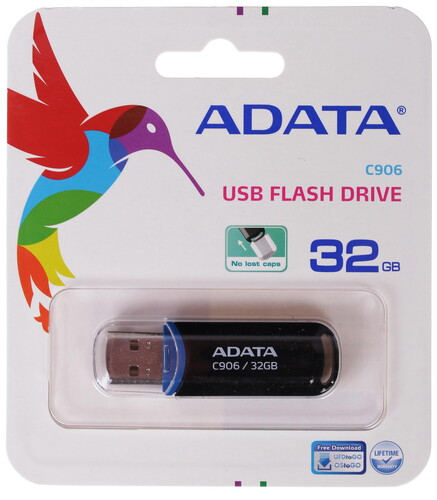 Купить Память USB Flash 32 ГБ ADATA C906 Compact в интернет-магазине DNS. Характеристики, цена ADATA C906 Compact | 1038203.