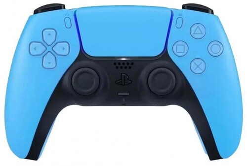 Купить Геймпад беспроводной/проводной Sony PlayStation DualSense голубой в интернет-магазине DNS. Характеристики, цена Sony PlayStation DualSense | 9002168.