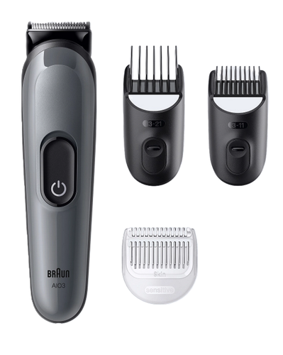 Купить Триммер Braun AIO3500 серый/черный в интернет-магазине DNS. Характеристики, цена Braun AIO3500 | 9288665.