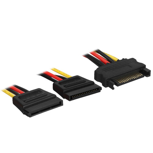 Купить Переходник для питания FinePower Sata 15-pin - 2 x Sata 15-pin в интернет-магазине DNS. Характеристики, цена FinePower Sata 15-pin - 2 x Sata 15-pin | 9084829.