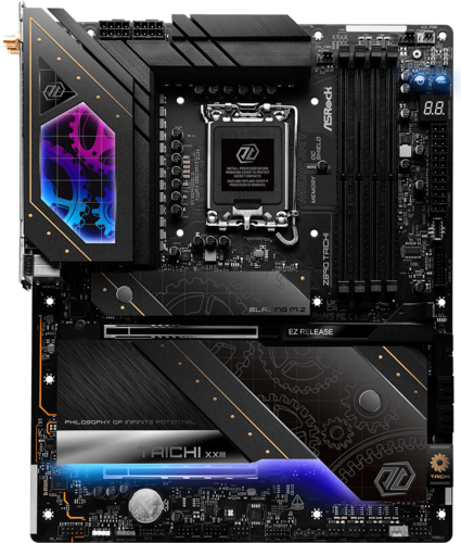 Купить Материнская плата ASRock Z890 Taichi в интернет-магазине DNS. Характеристики, цена ASRock Z890 Taichi | 9222485.