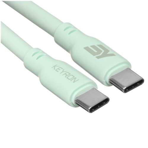 Купить Кабель KEYRON USB Type-C - USB Type-C зеленый 1.5 м в интернет-магазине DNS. Характеристики, цена KEYRON | 5433046.