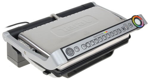 Купить Гриль Tefal Optigrill+ XL GC722D34 серебристый в интернет-магазине DNS. Характеристики, цена Tefal Optigrill+ XL GC722D34 | 1104127.