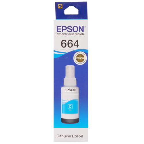 Купить Чернила водорастворимые Epson T6642 голубой в интернет-магазине DNS. Характеристики, цена Epson T6642 | 5052264.