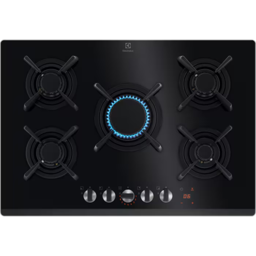 Купить Газовая варочная поверхность Electrolux KGG753753K в интернет-магазине DNS. Характеристики, цена Electrolux KGG753753K | 9155122.