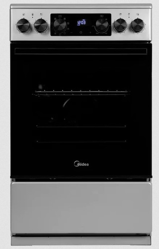 Купить Электрическая плита Midea FSC-509ES серебристый в интернет-магазине DNS. Характеристики, цена Midea FSC-509ES | 9438589.
