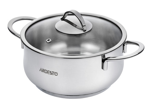 Купить Кастрюля Ardesto Black Mars AR0730S 3 л 22 см серебристый в интернет-магазине DNS. Характеристики, цена Ardesto Black Mars AR0730S | 9306259.