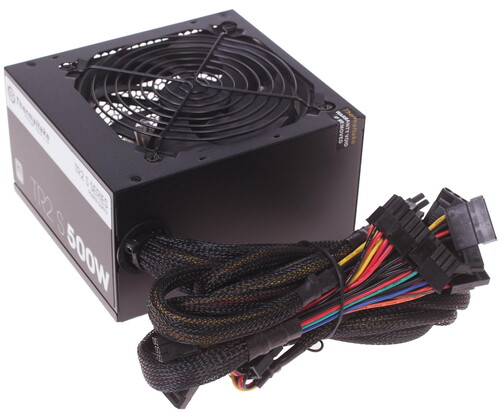 Купить Блок питания Thermaltake TR2 S 500W [TRS-0500P-2] черный в интернет-магазине DNS. Характеристики, цена Thermaltake TR2 S 500W | 1039731.