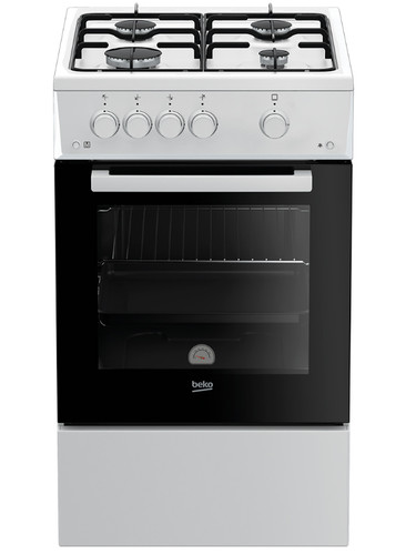 Купить Газовая плита Beko FSG52010W белый в интернет-магазине DNS. Характеристики, цена Beko FSG52010W | 5335906.