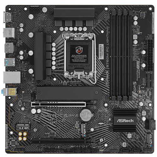 Купить Материнская плата ASRock B760M PG Lightning в интернет-магазине DNS. Характеристики, цена ASRock B760M PG Lightning | 5429697.