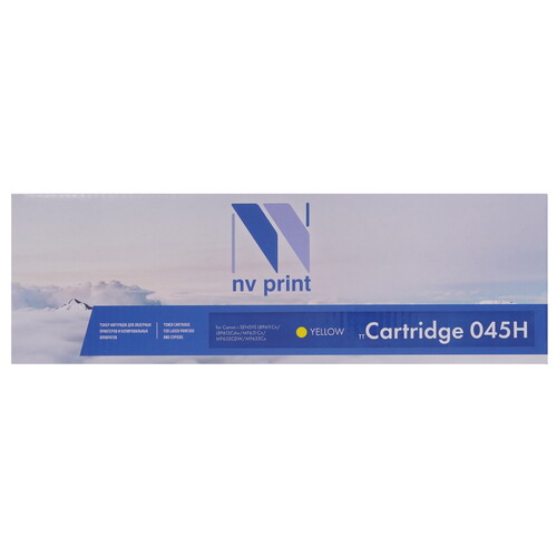 Купить Картридж лазерный NV Print NV-045H желтый в интернет-магазине DNS. Характеристики, цена NV Print NV-045H | 5367780.