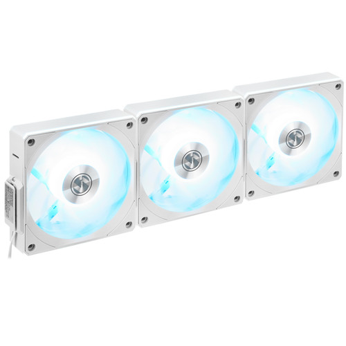 Купить Комплект реверсных вентиляторов LIAN LI UNI FAN CL WIRELESS 120-3 WHITE REVERSE BLADE [G99.12RCL1W3W.R0] белый в интернет-магазине DNS. Характеристики, цена LIAN LI UNI FAN CL WIRELESS 120-3 WHITE REVERSE BLADE | 5631850.