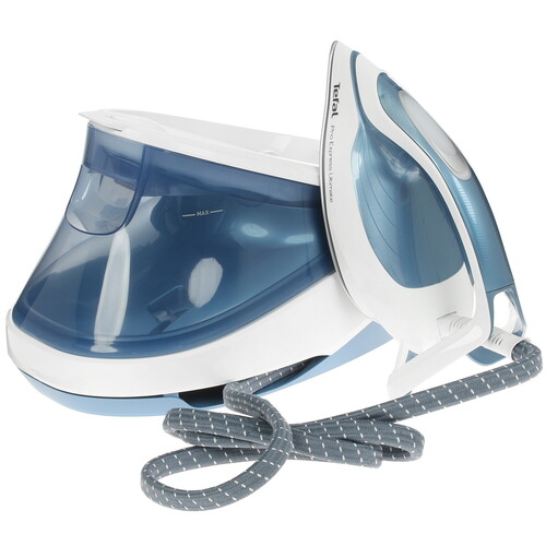 Купить Парогенератор Tefal Pro Express Ultimate II GV9710E0 голубой в интернет-магазине DNS. Характеристики, цена Tefal Pro Express Ultimate II GV9710E0 | 9983008.