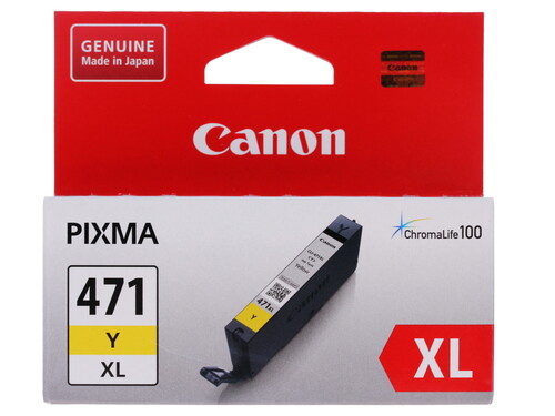 Купить Картридж Canon CLI-471Y XL желтый в интернет-магазине DNS. Характеристики, цена Canon CLI-471Y XL | 1040143.