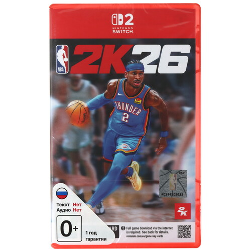 Купить Игра NBA 2K26 (Switch) в интернет-магазине DNS. Характеристики, цена NBA 2K26 | 5638158.