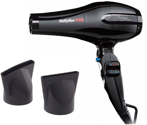 Купить Фен BaByliss Pro Prodigio ionic черный в интернет-магазине DNS. Характеристики, цена BaByliss Pro Prodigio ionic | 9907757.
