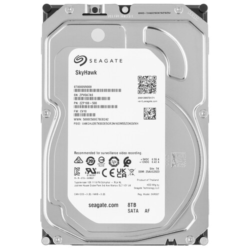 Купить 8 ТБ Жесткий диск Seagate SkyHawk [ST8000VX009] в интернет-магазине DNS. Характеристики, цена Seagate SkyHawk | 5436306.
