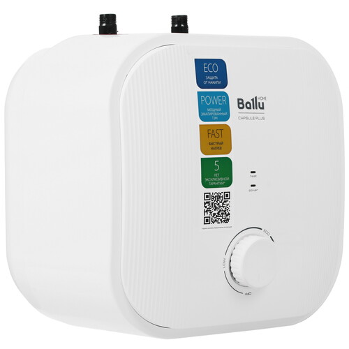 Купить Водонагреватель электрический Ballu BWH/S 10 Capsule Plus U в интернет-магазине DNS. Характеристики, цена Ballu BWH/S 10 Capsule Plus U | 5365397.