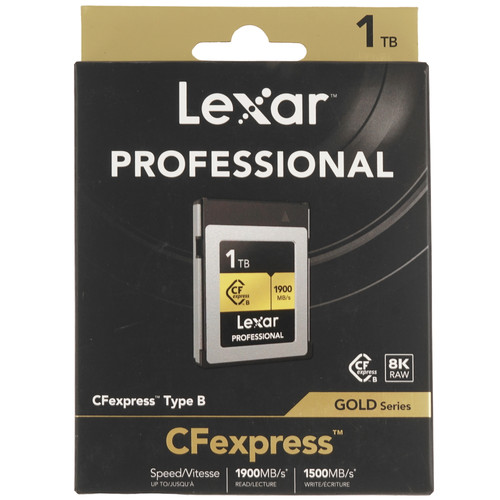 Купить Карта памяти Lexar CFexpress CFexpress Card Type B 1000 ГБ [LCXEXPR001T-RNENG] в интернет-магазине DNS. Характеристики, цена  | 9262250.