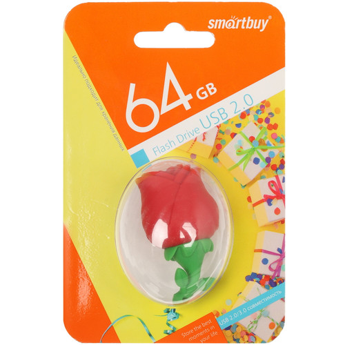 Купить Память USB Flash 64 ГБ Smartbuy Wild [SB64GBRose] в интернет-магазине DNS. Характеристики, цена Smartbuy Wild | 5929083.