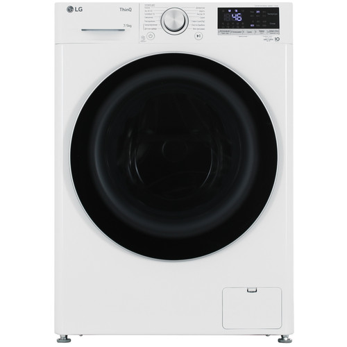 Купить Стирально-сушильная машина LG F2V5HG1W белый в интернет-магазине DNS. Характеристики, цена LG F2V5HG1W | 5600218.