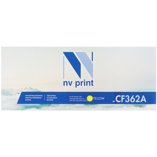 Купить Картридж лазерный NV Print CF362A желтый, с чипом в интернет-магазине DNS. Характеристики, цена NV Print CF362A | 7975866.
