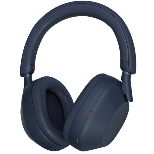 Купить Беспроводные/проводные наушники Sony WH-1000XM5  синий 2023 в интернет-магазине DNS. Характеристики, цена Sony WH-1000XM5 | 5495651.