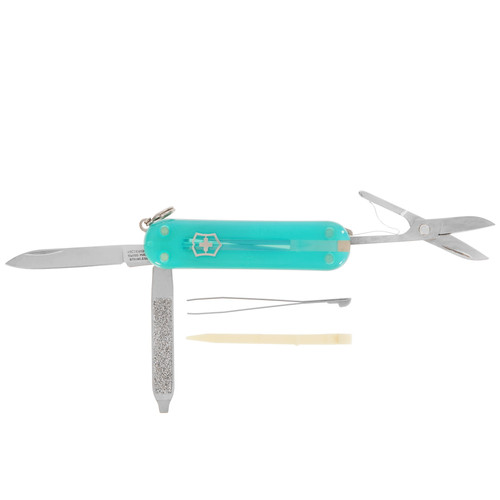 Купить Швейцарский нож Victorinox Classic SD Colors Tropical Surf в интернет-магазине DNS. Характеристики, цена Victorinox Classic SD Colors Tropical Surf | 9011949.