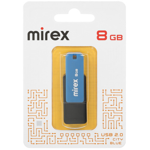 Купить Память USB Flash 8 ГБ Mirex CITY BLUE [13600-FMUCIB08] в интернет-магазине DNS. Характеристики, цена Mirex CITY BLUE | 5669406.