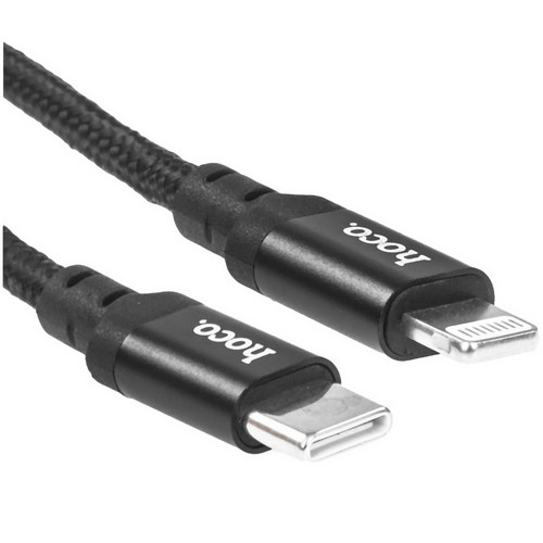 Купить Кабель Hoco Lightning 8-pin - USB Type-C черный в интернет-магазине DNS. Характеристики, цена Hoco X14 | 9244457.