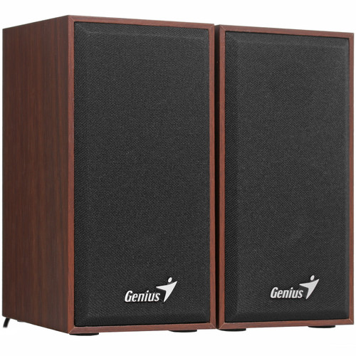 Купить Колонки Genius SP-HF180 коричневый в интернет-магазине DNS. Характеристики, цена Genius SP-HF180 | 1638640.