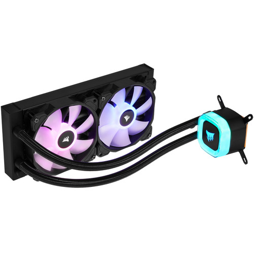 Купить Система охлаждения Corsair H100 RGB черная в интернет-магазине DNS. Характеристики, цена Corsair H100 RGB | 5609948.