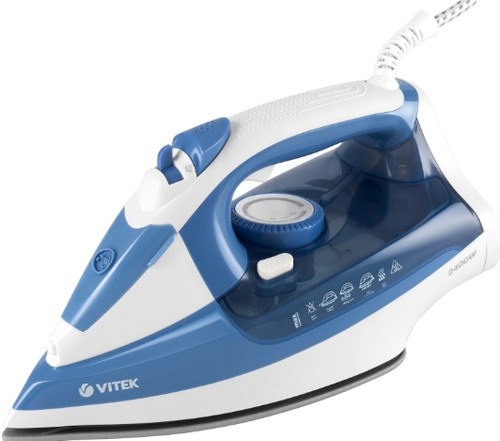 Купить Утюг Vitek VT-8330 белый в интернет-магазине DNS. Характеристики, цена Vitek VT-8330 | 9322044.