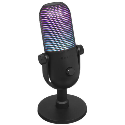 Купить Микрофон Razer Seiren V3 Chroma черный в интернет-магазине DNS. Характеристики, цена Razer Seiren V3 Chroma | 5466259.