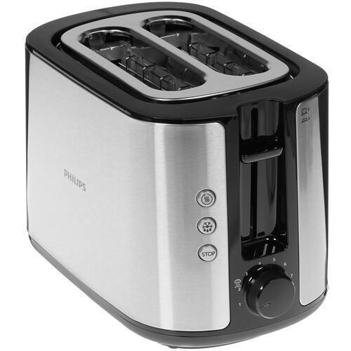 Купить Тостер Philips HD2650/90 серебристый в интернет-магазине DNS. Характеристики, цена Philips HD2650/90 | 8161243.
