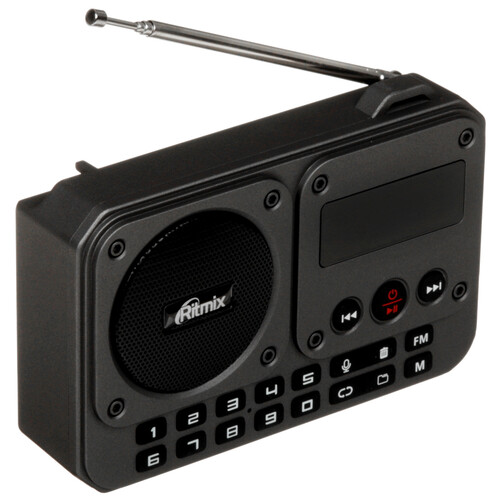 Купить Радиоприемник Ritmix RPR-010 черный в интернет-магазине DNS. Характеристики, цена Ritmix RPR-010 | 9201098.